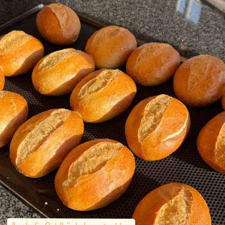 Frisch gebackene Brötchen